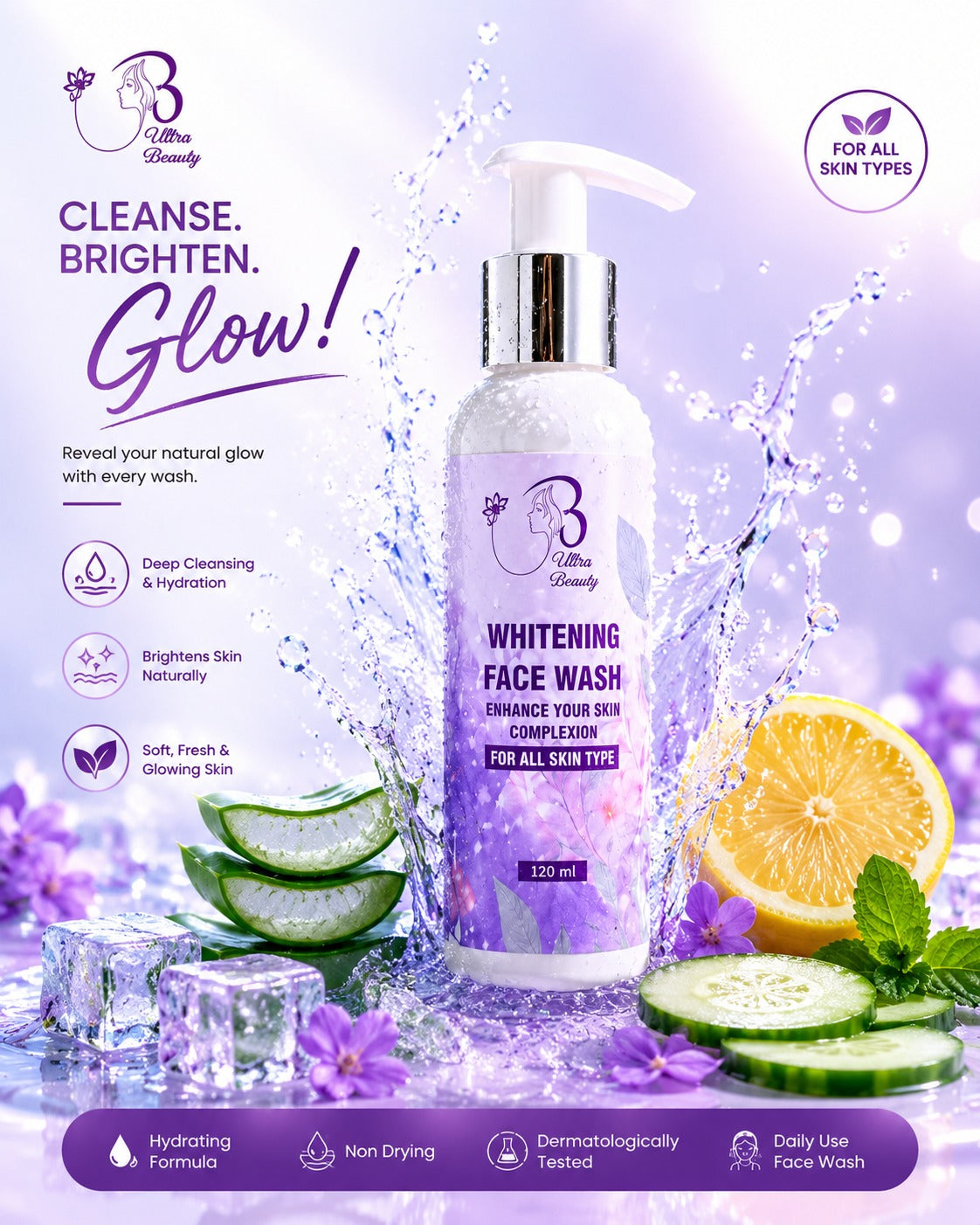 UB Ultra Beauty Whitening Face Wash